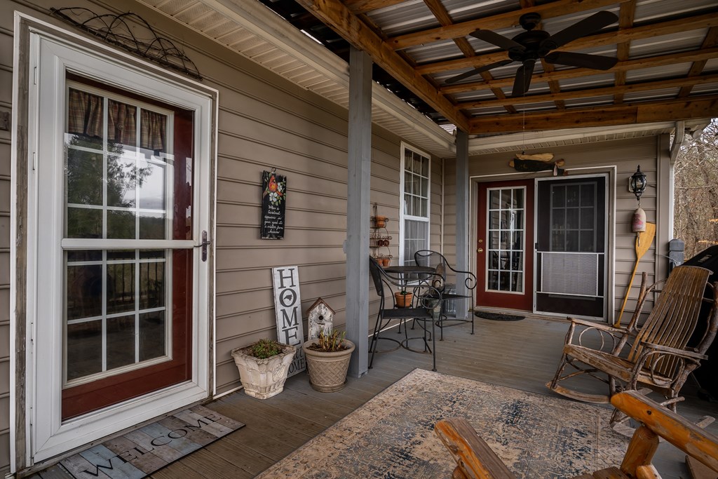 112 Deer Ridge Drive Murphy, NC 28906 - Photo 17 of 55 a view of porch with seating space and furniture