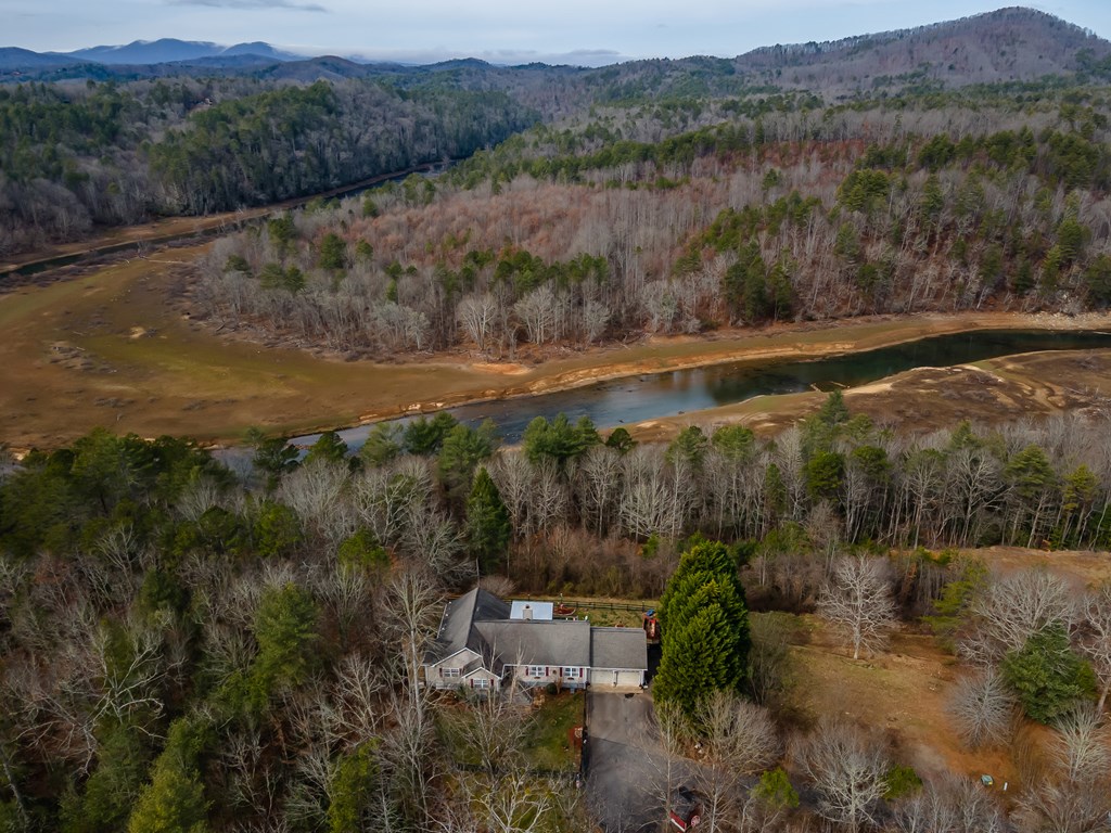 112 Deer Ridge Drive Murphy, NC 28906 - Photo 22 of 55 a view of a lake with mountain view