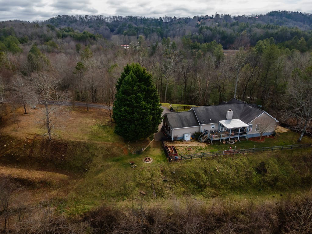 112 Deer Ridge Drive Murphy, NC 28906 - Photo 27 of 55 a view of a lake with a yard
