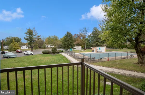 a garden view