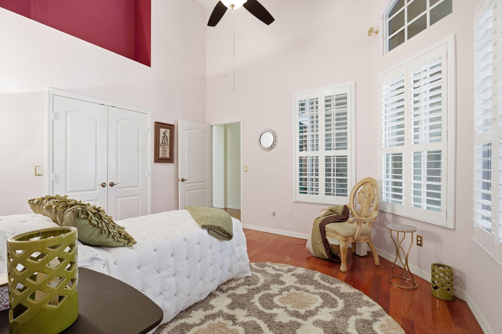 1632 Southwest Harbour Isles Circle, Unit 88 Port St. Lucie, FL 34986 - Photo 18 of 36 a bedroom with furniture and a window