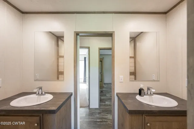 a view of a small space