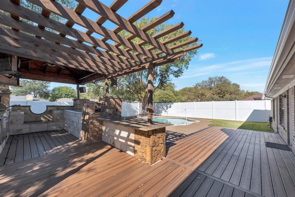 3305 Timber View Circle Bedford, TX 76021 - Photo 5 of 26 a view of swimming pool with sitting area