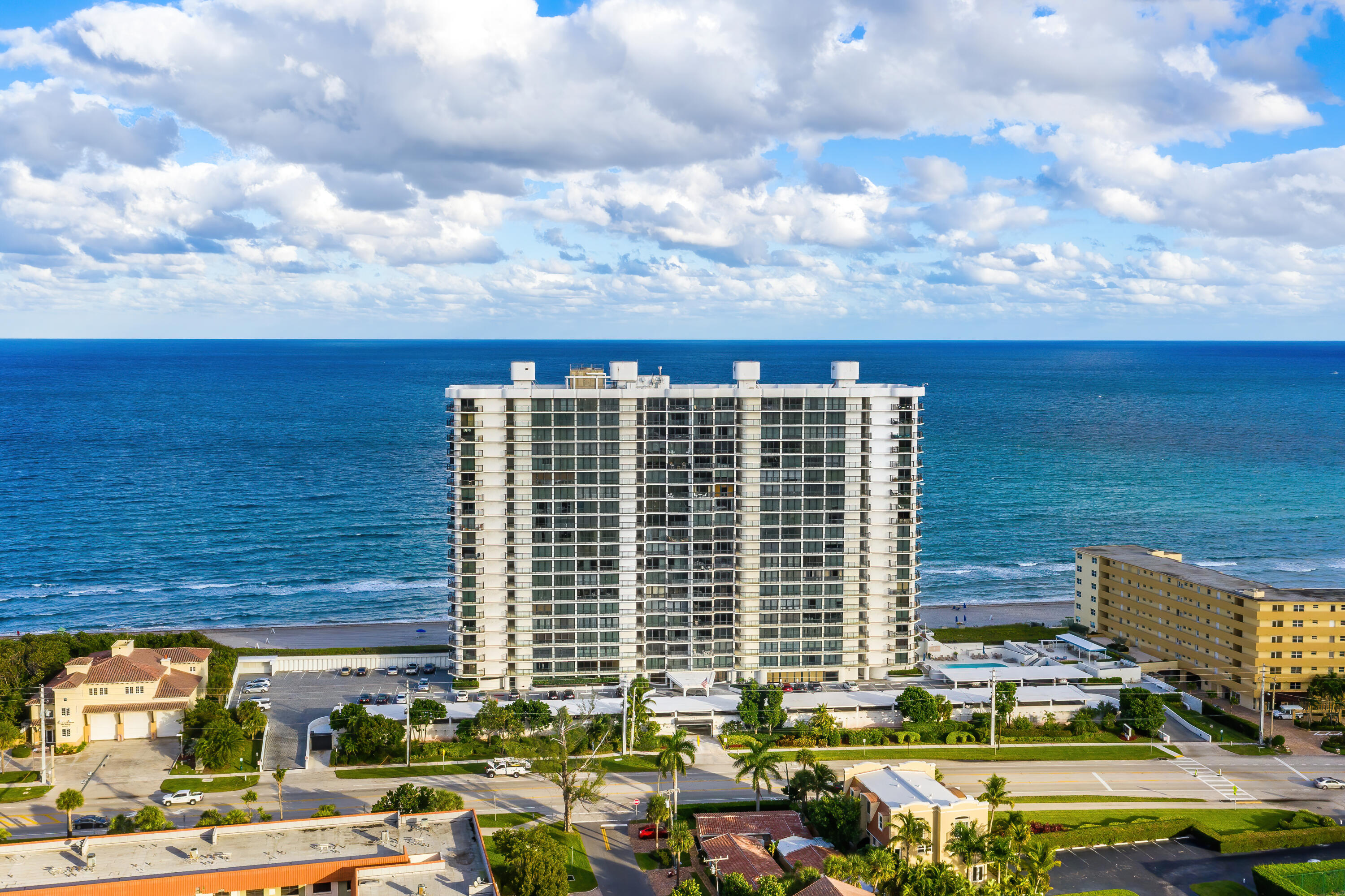 250 South Ocean Boulevard, Unit 7E Boca Raton, FL 33432 - Photo 42 of 45 a view of a lake with tall buildings