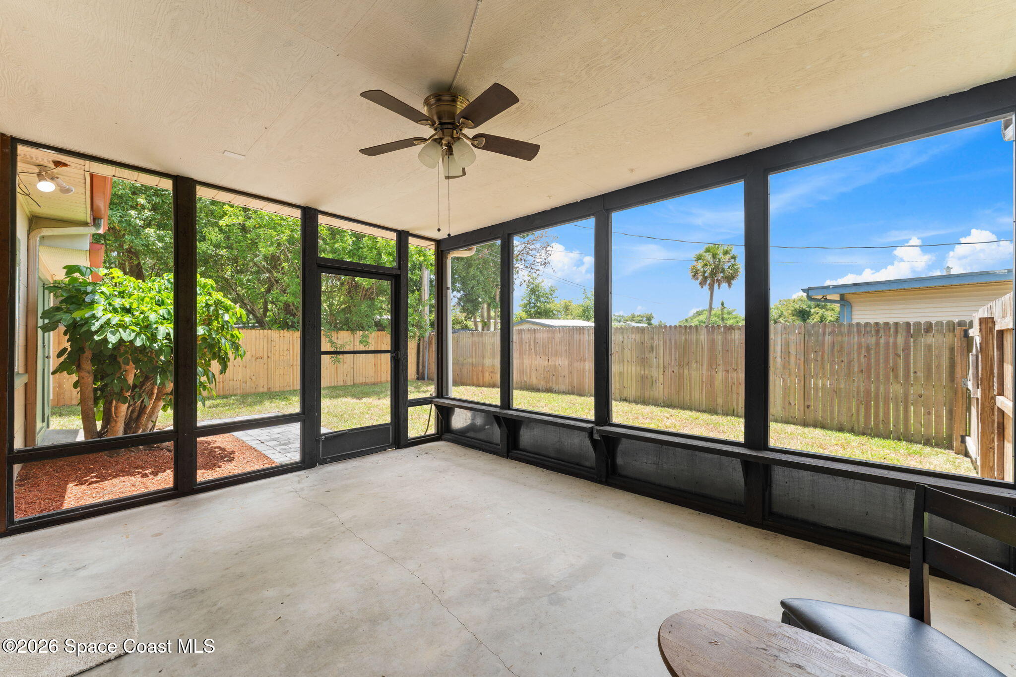 1014 Montclair Road Cocoa, FL 32922 - Photo 36 of 48 Screened in porch
