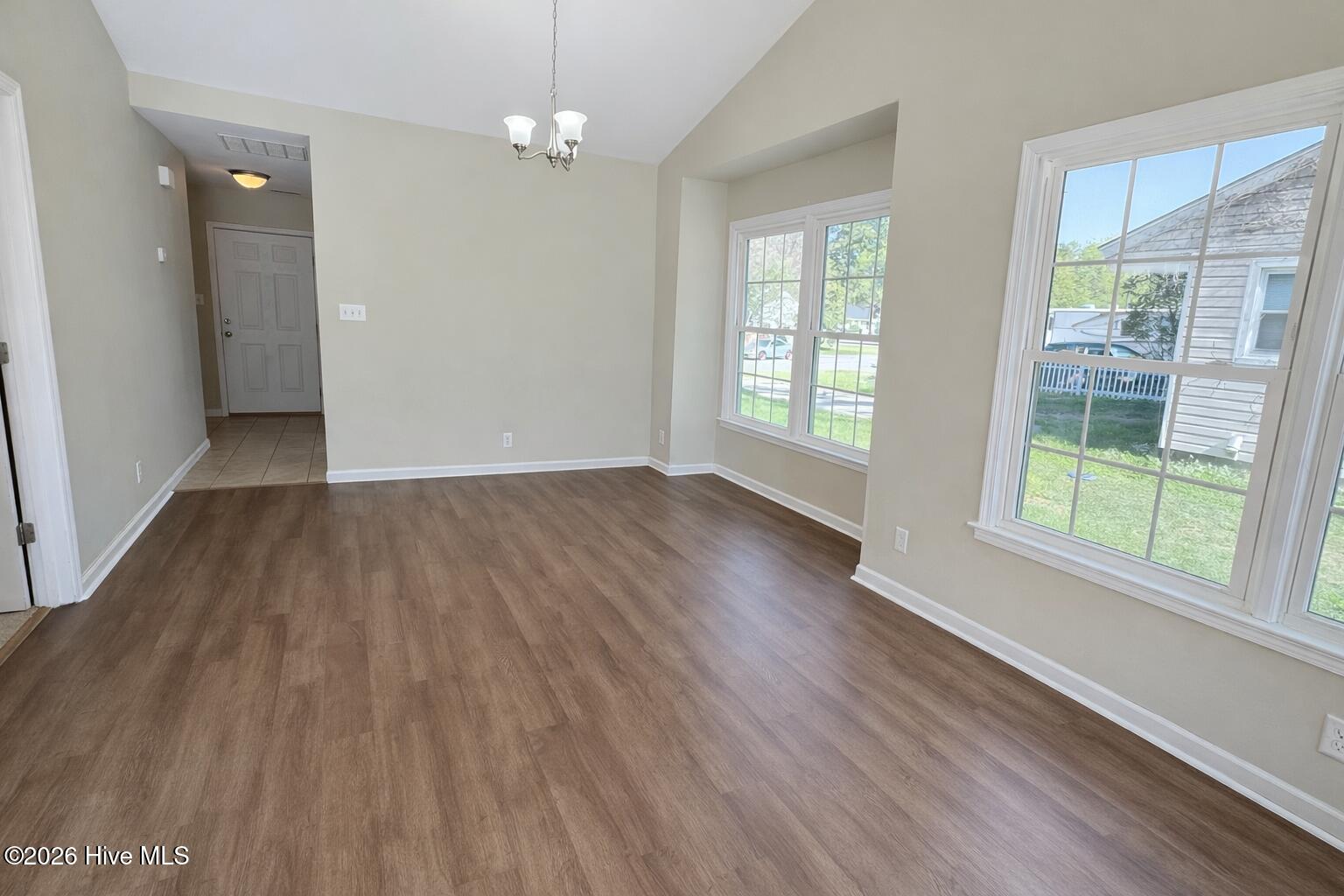 1941 Rolling Ridge Drive Midway Park, NC 28544 - Photo 6 of 14 living area into dining area