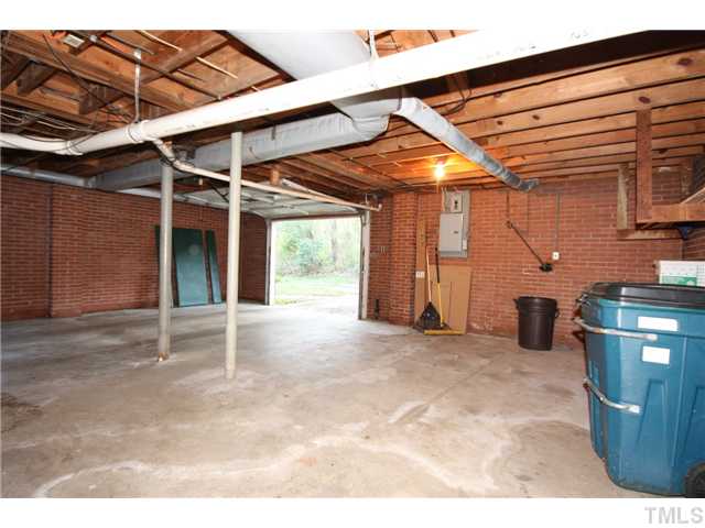 705 Brighton Road Durham, NC 27707 - Photo 12 of 24 It may look like a small one-car side-load garage from the outside, but drive inside and you will be amazed at how large it is. 30' x 29' to be exact.
