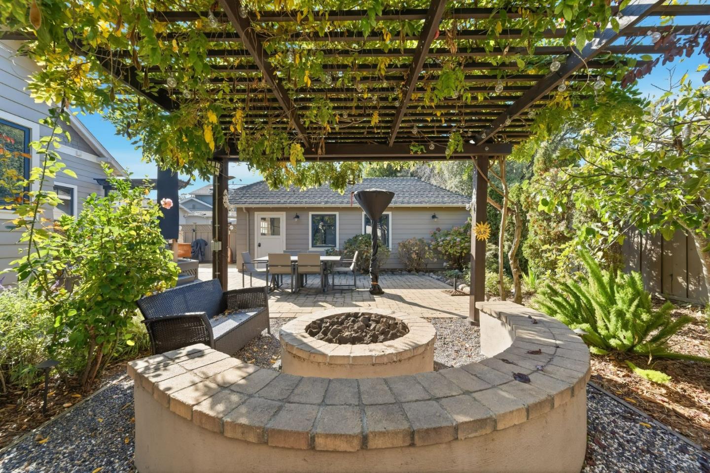 1212 Mills Avenue Burlingame, CA 94010 - Photo 27 of 32 a view of a house with swimming pool and sitting area