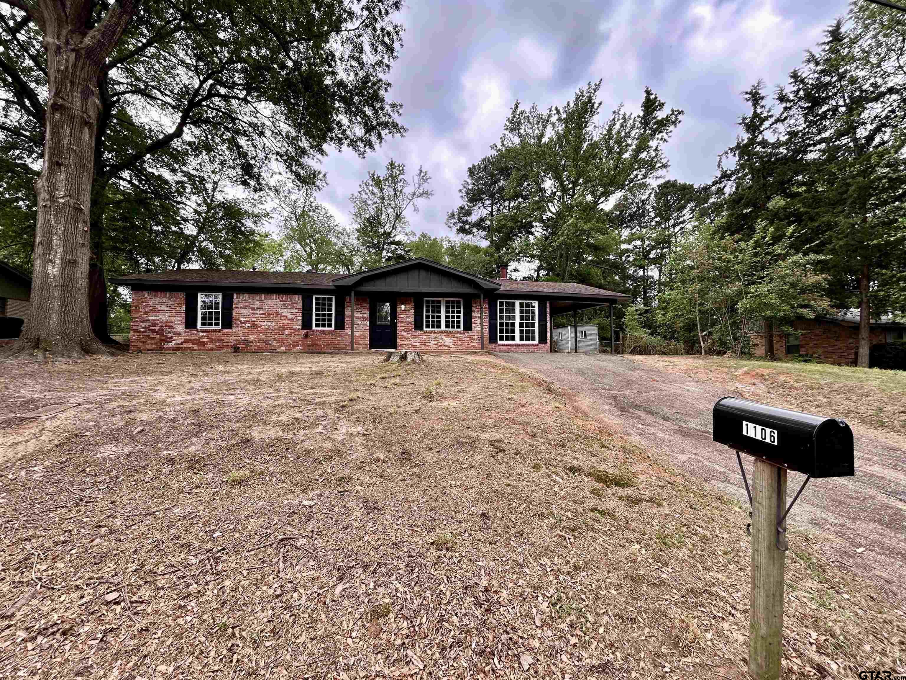 1106 Annette Drive Longview, TX 75604 - Photo 3 of 21 a view of a house with a yard