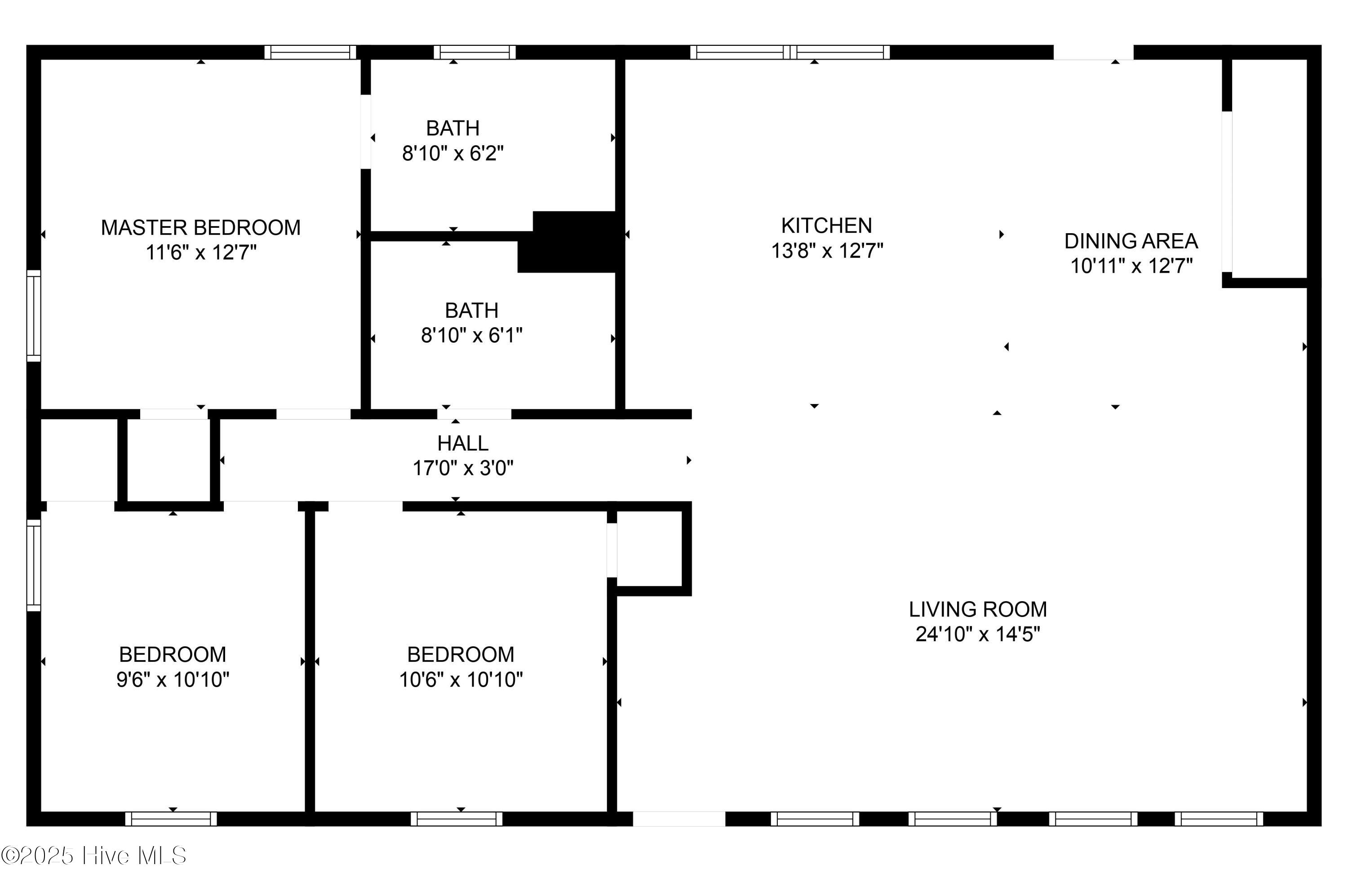 8 Yorkshire Drive Jacksonville, NC 28546 - Photo 22 of 22 floorplan
