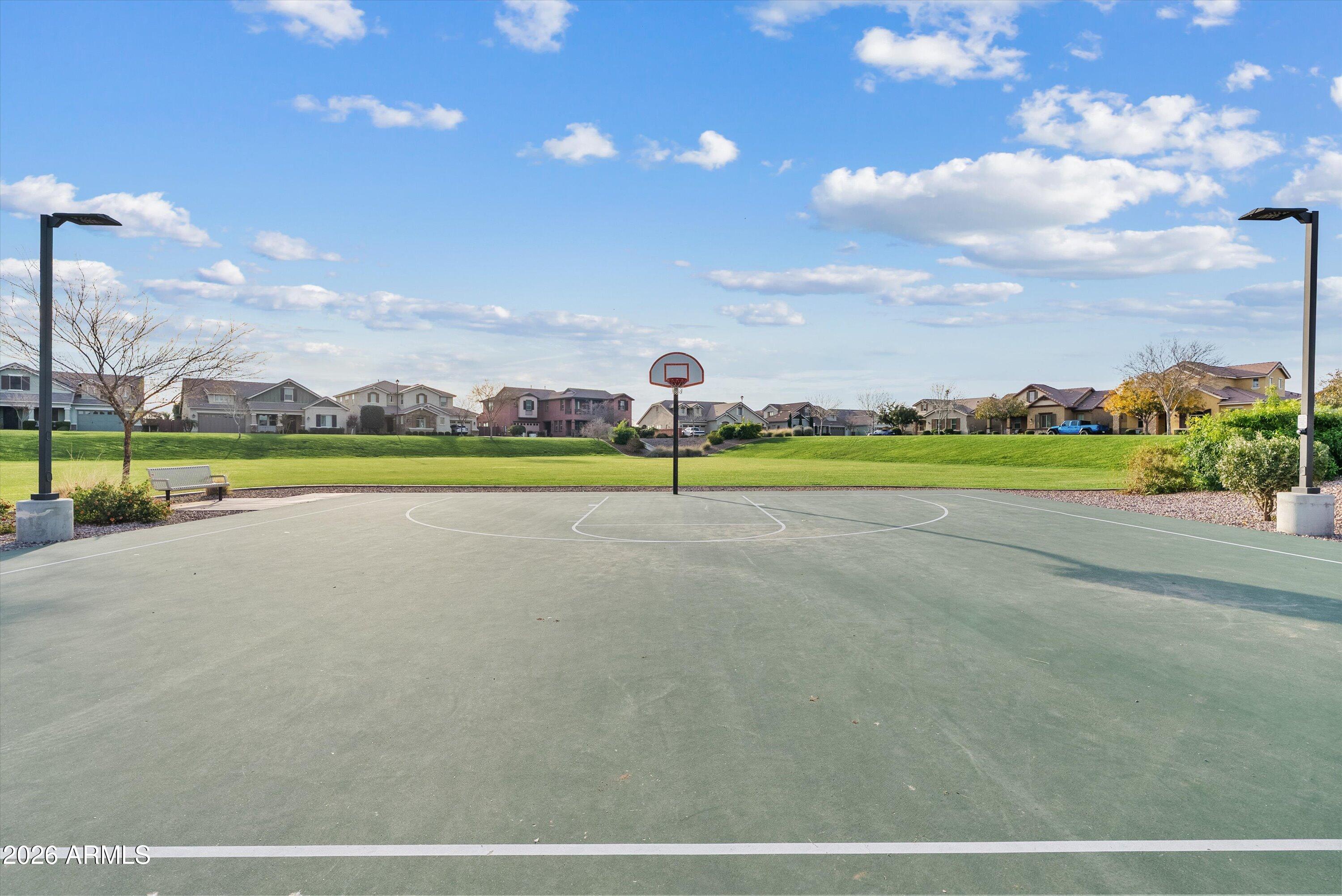 4461 East Jones Street Gilbert, AZ 85295 - Photo 36 of 40 a view of a golf course with a lake