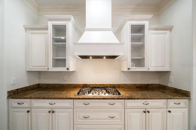 a view of a bathtub in a bathroom