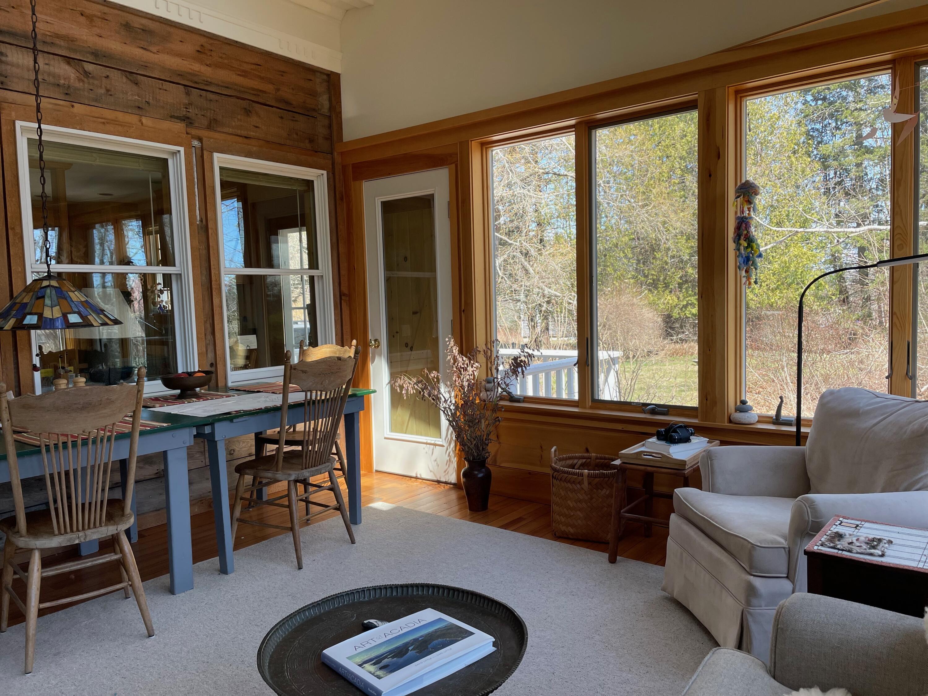 116 Bernard Road Bernard, ME 04612 - Photo 24 of 60 116 Bernard ROad Sun Room 3 April 23