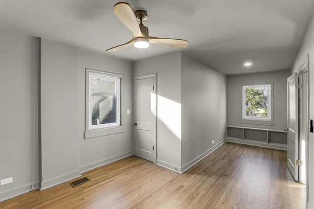 a view of livingroom with hardwood floor and window