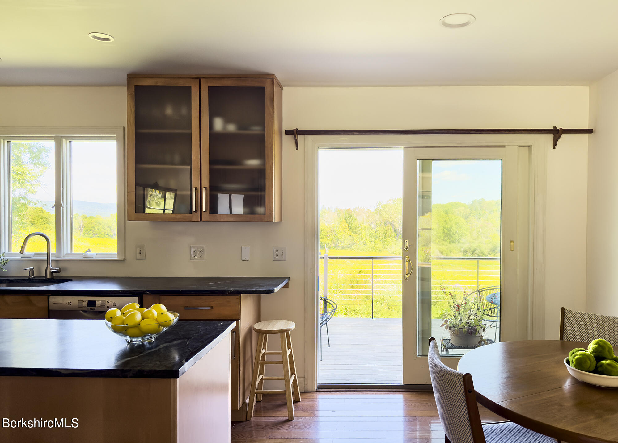 261 Osceola Road Richmond, MA 01254 - Photo 19 of 45 Kitchen to Deck