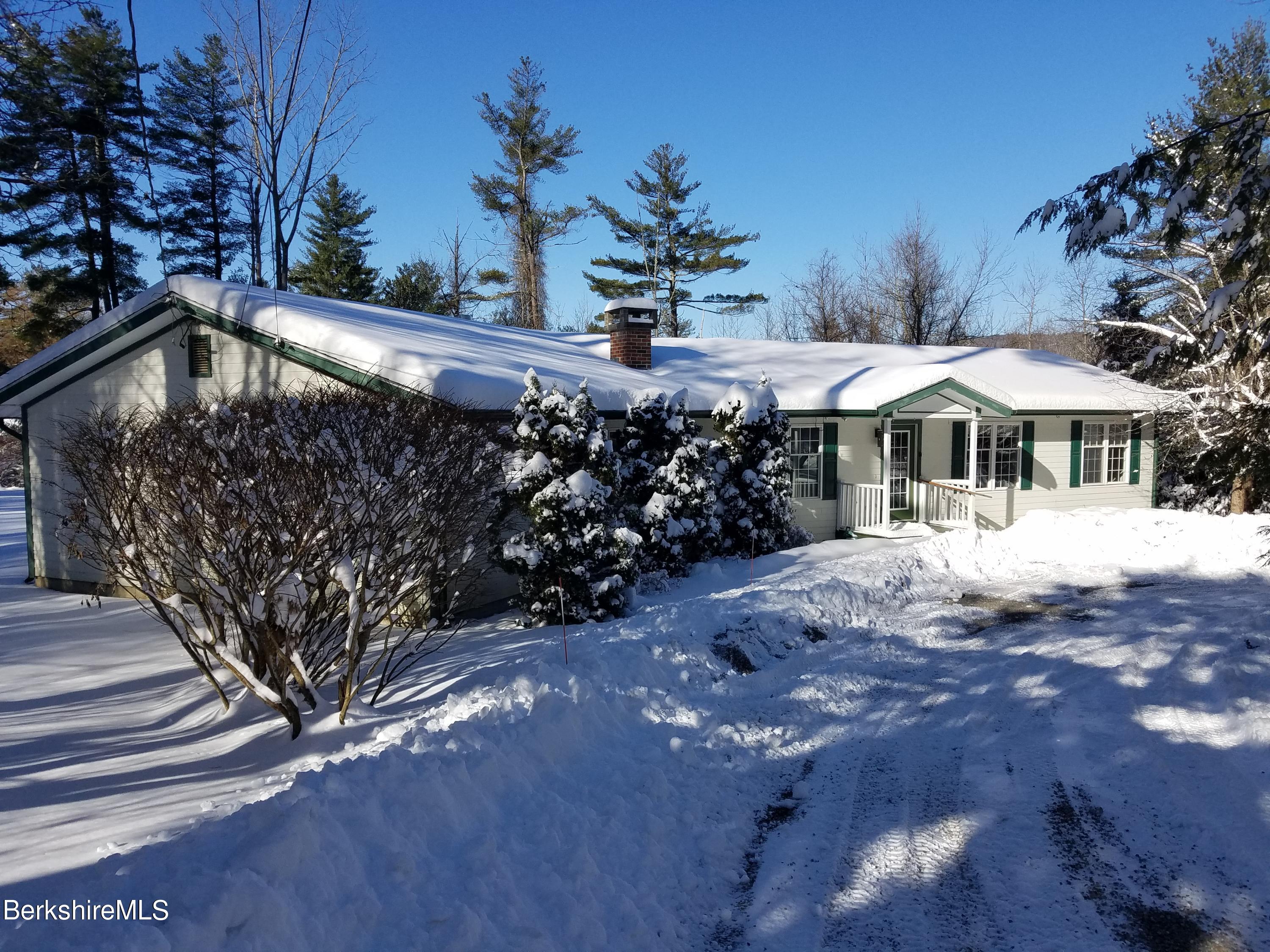 29 Mahkeenac Road Stockbridge, MA 01262 - Photo 3 of 40 winter exterior