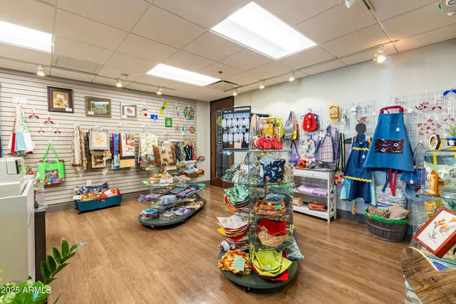 a play room with toys