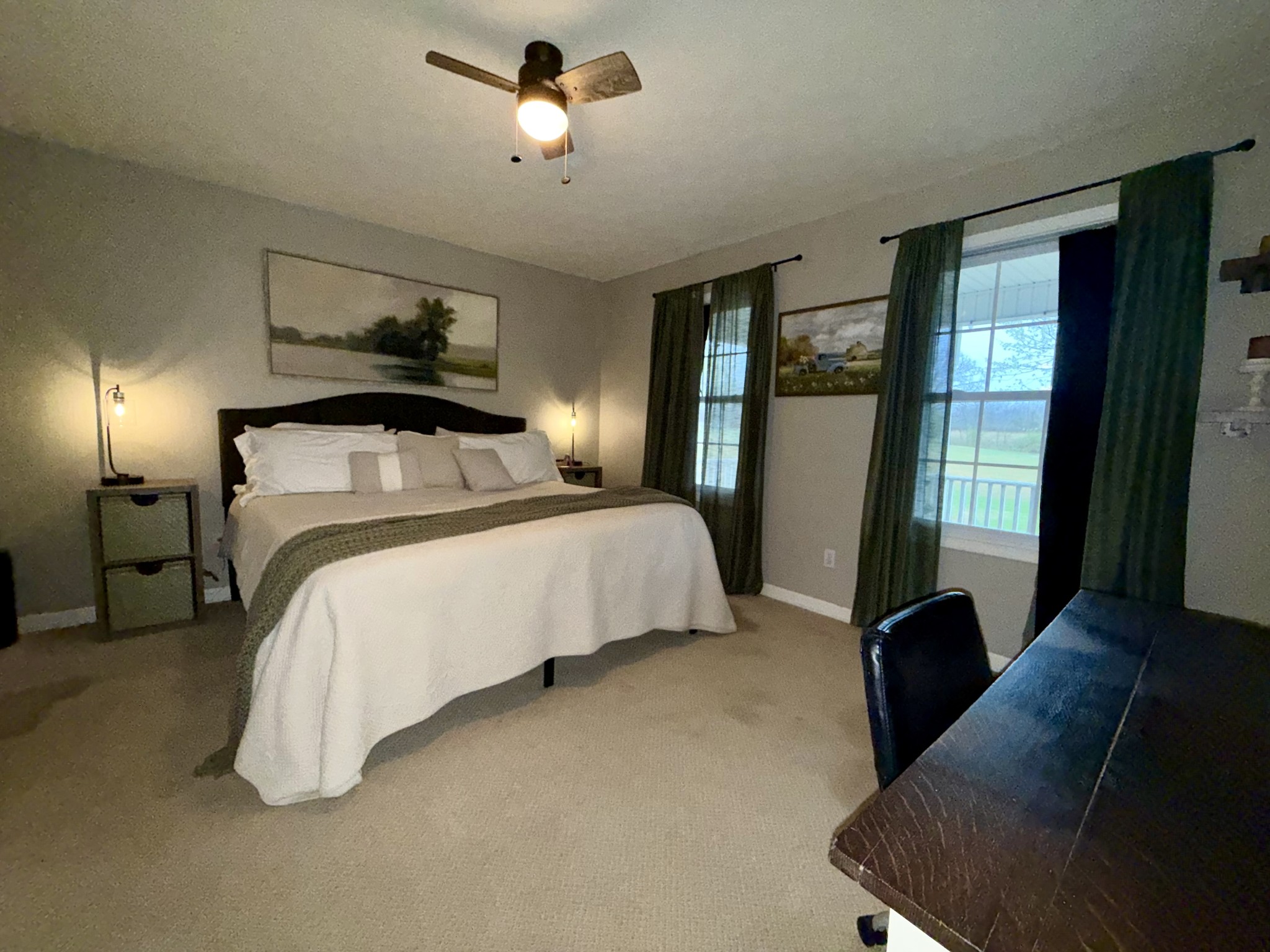 144 B Leo Carter Road Bethpage, TN 37022 - Photo 13 of 34 a bedroom with bed and window