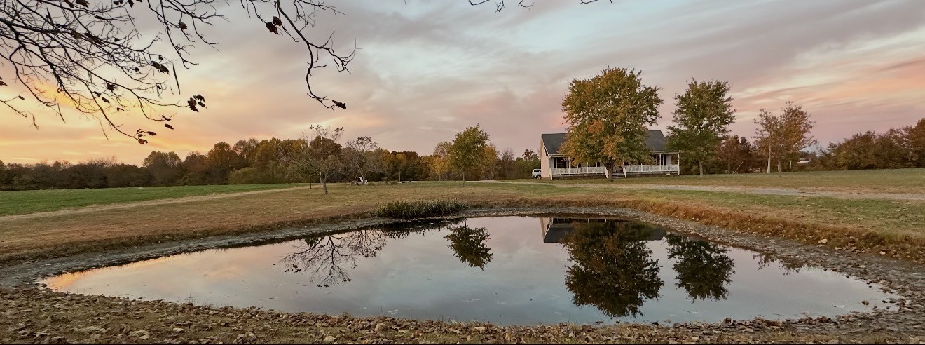 144 B Leo Carter Road Bethpage, TN 37022 - Photo 30 of 34 a view of a lake with a yard and large trees