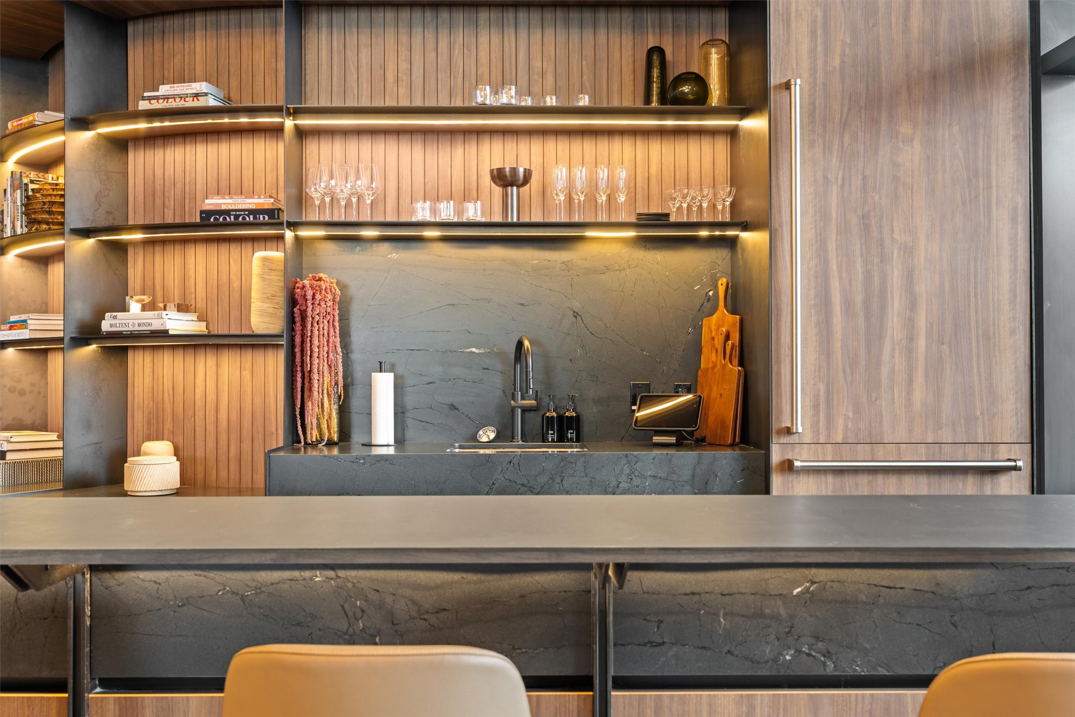 610 Davis Street, Unit 2909 Austin, TX 78701 - Photo 22 of 32 a kitchen with a sink and a window