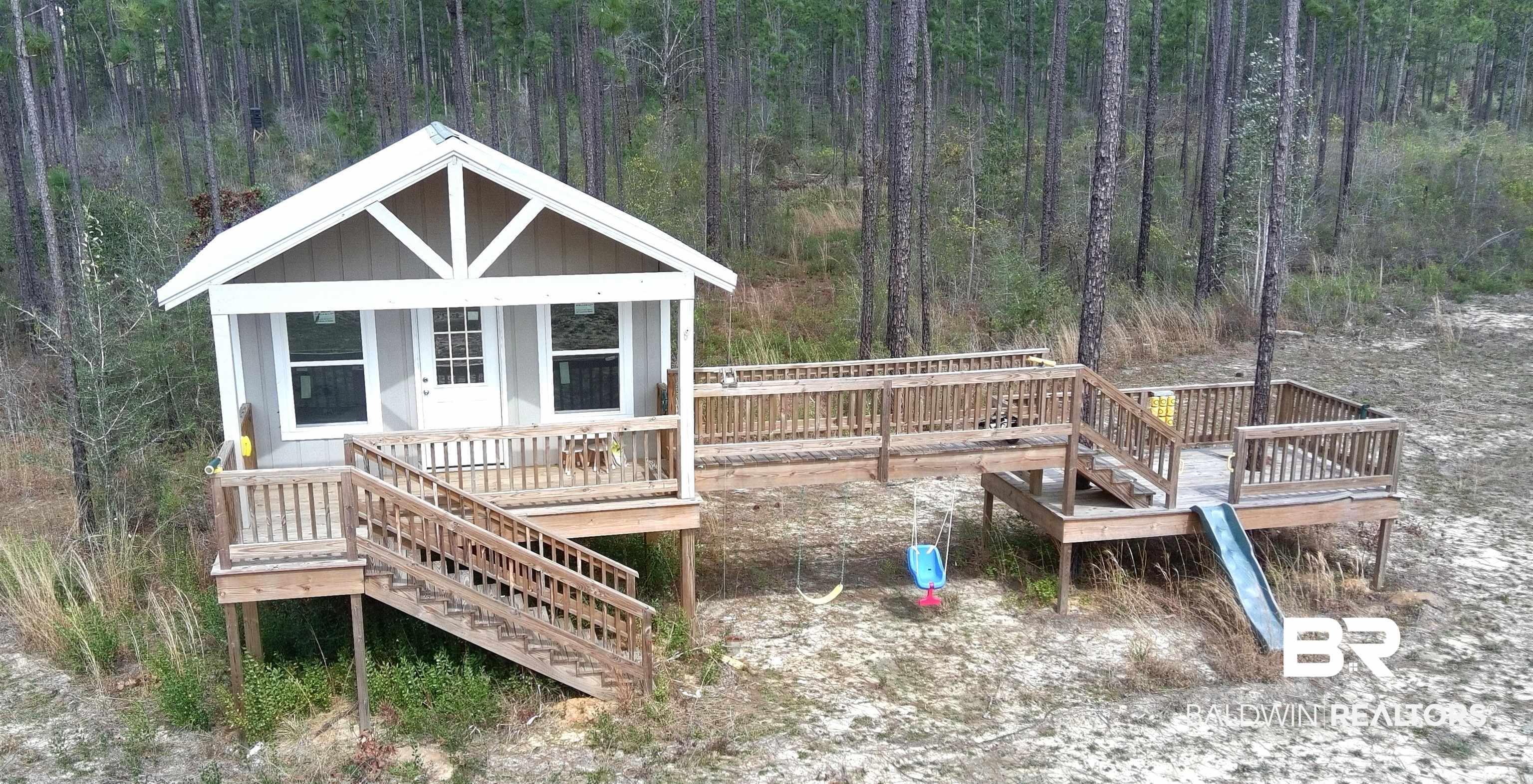 0 Paul Road Bay Minette, AL 36507 - Photo 19 of 19 Treehouse with deck and play area
