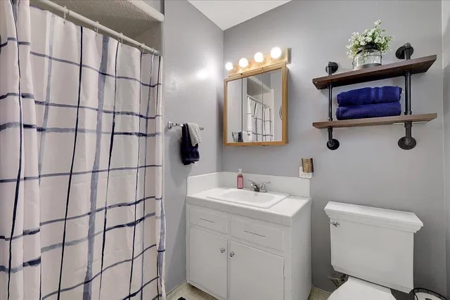 a view of a car garage