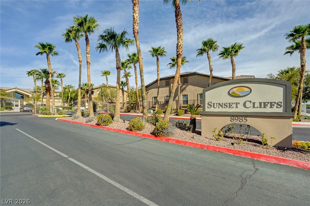 8985 South Durango Drive, Unit 2187 Las Vegas, NV 89113 - Photo 55 of 73 Enter a community where desert landscaping and swaying palms frame inviting residences.