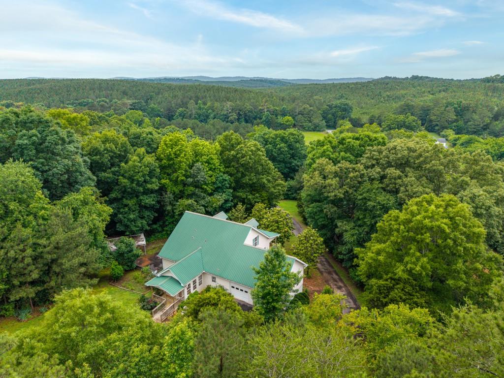 176 Big Oak Tree Road Northwest Adairsville, GA 30103 - Photo 11 of 77 an aerial view of a house with a yard