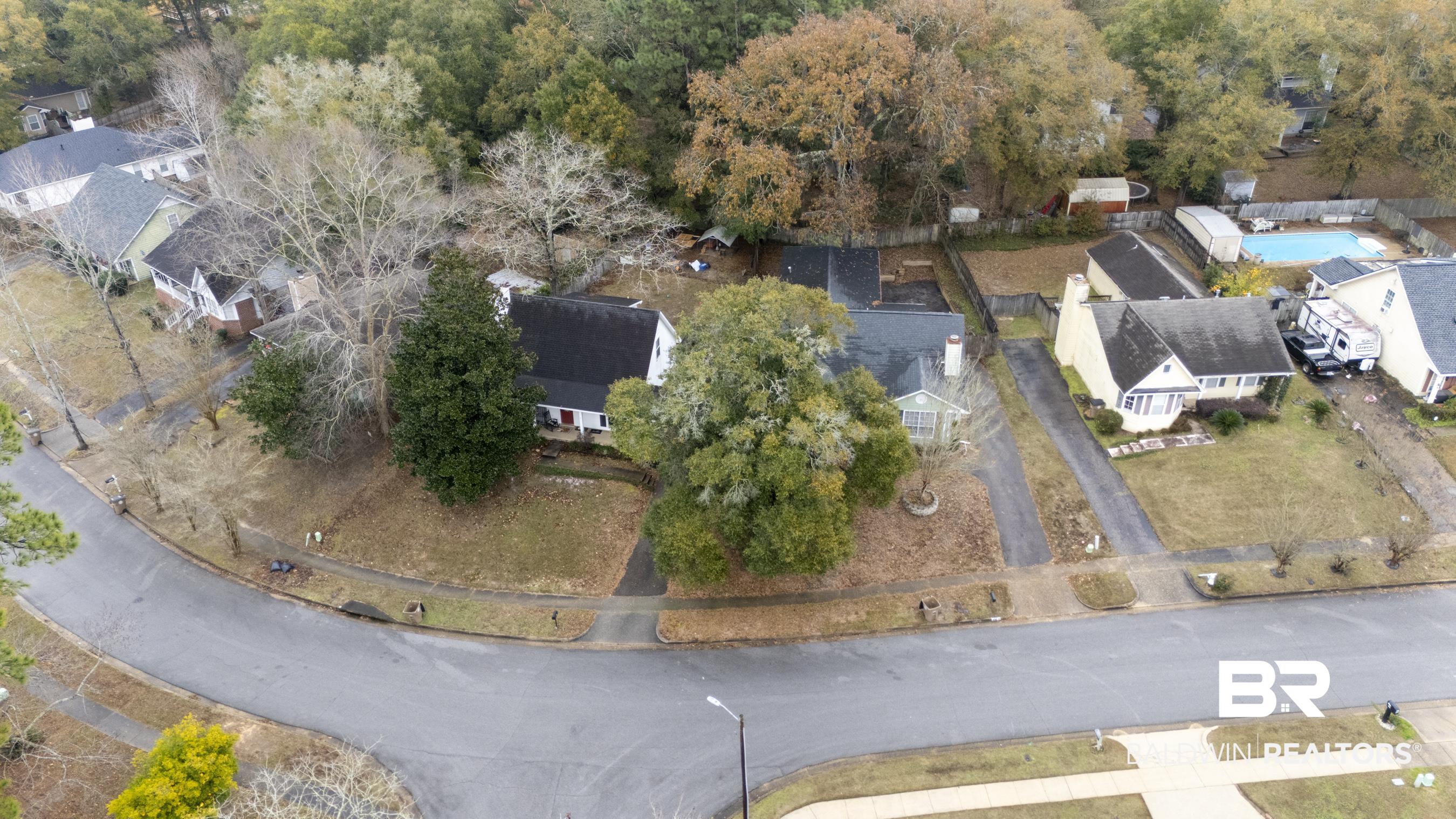 3101 Autumn Ridge Drive West Mobile, AL 36695 - Photo 31 of 36 Aerial overview of property's location featuring nearby suburban area