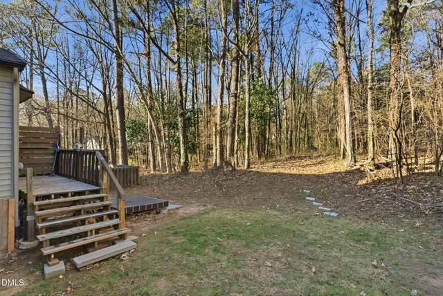 a view of outdoor space with seating