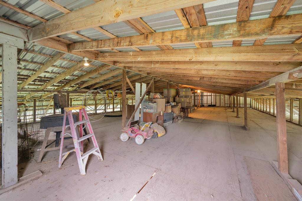 14036 Old Texaco Road Conroe, TX 77302 - Photo 38 of 40 View of unfinished attic