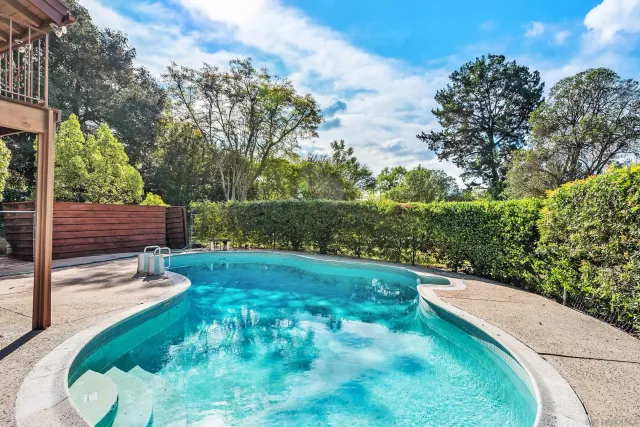 a view of a dining table and chairs in kitchen