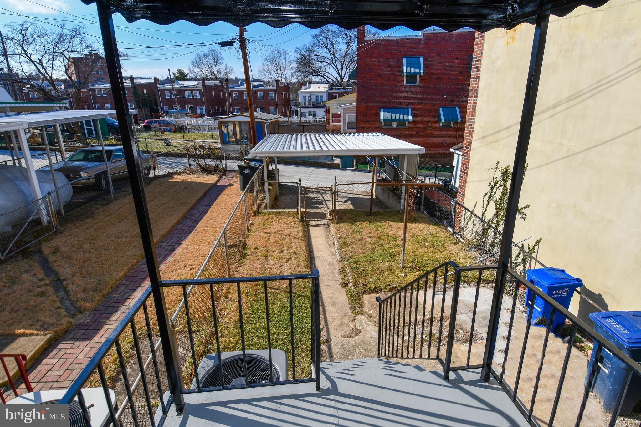 4620 Sargent Road Northeast Washington, DC 20017 - Photo 3 of 34 a view of balcony with furniture
