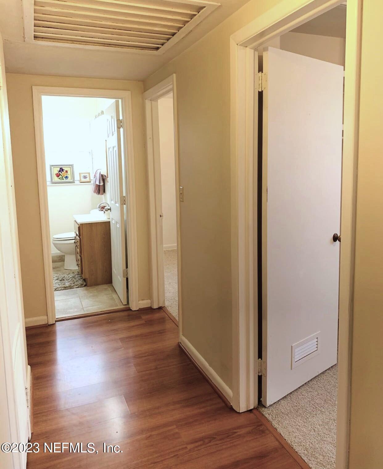 7033 Clovis Road Jacksonville, FL 32205 - Photo 24 of 37 Hall to 2nd bathroom