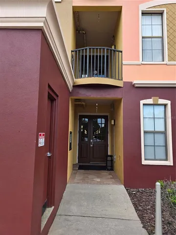 front view of front of door