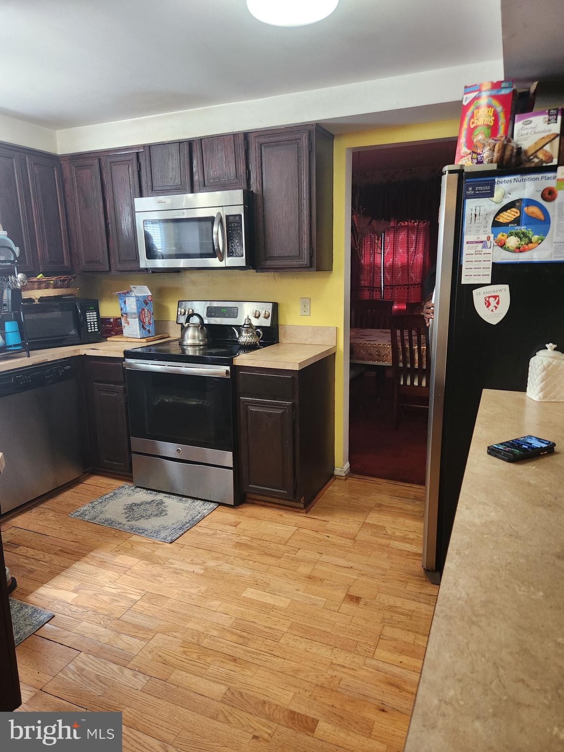 3305 New Coach Lane Bowie, MD 20716 - Photo 6 of 18 Kitchen with Hardwood Floors
