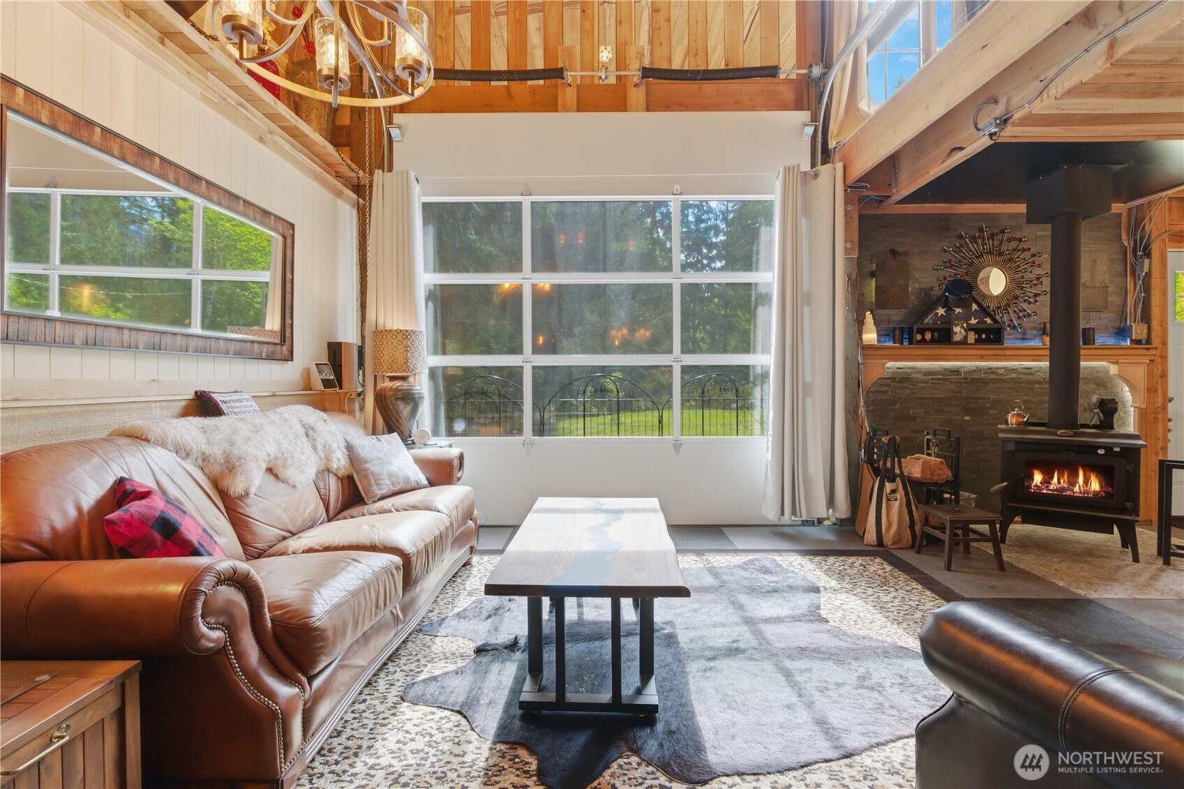 3320 Duckabush Road Brinnon, WA 98320 - Photo 4 of 38 a living room with furniture and a window