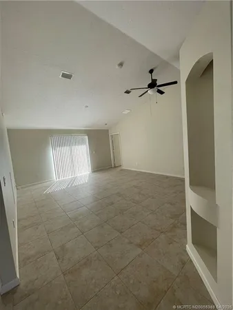 a view of empty room