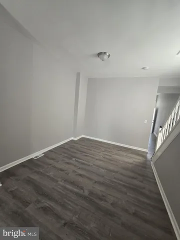 wooden floor in an empty room