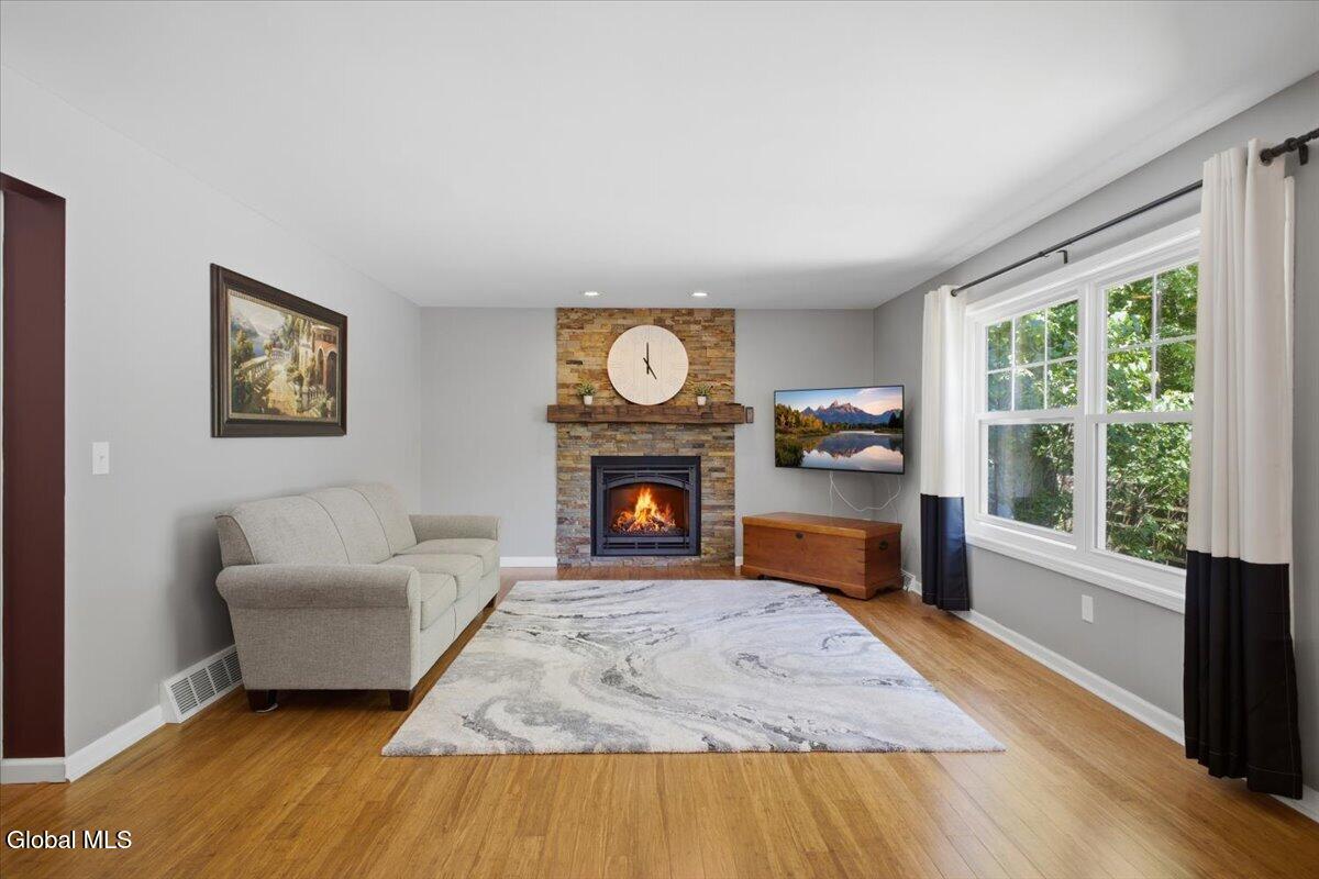 2 Sheffield Road Wilton, NY 12831 - Photo 20 of 35 Family Room with fire