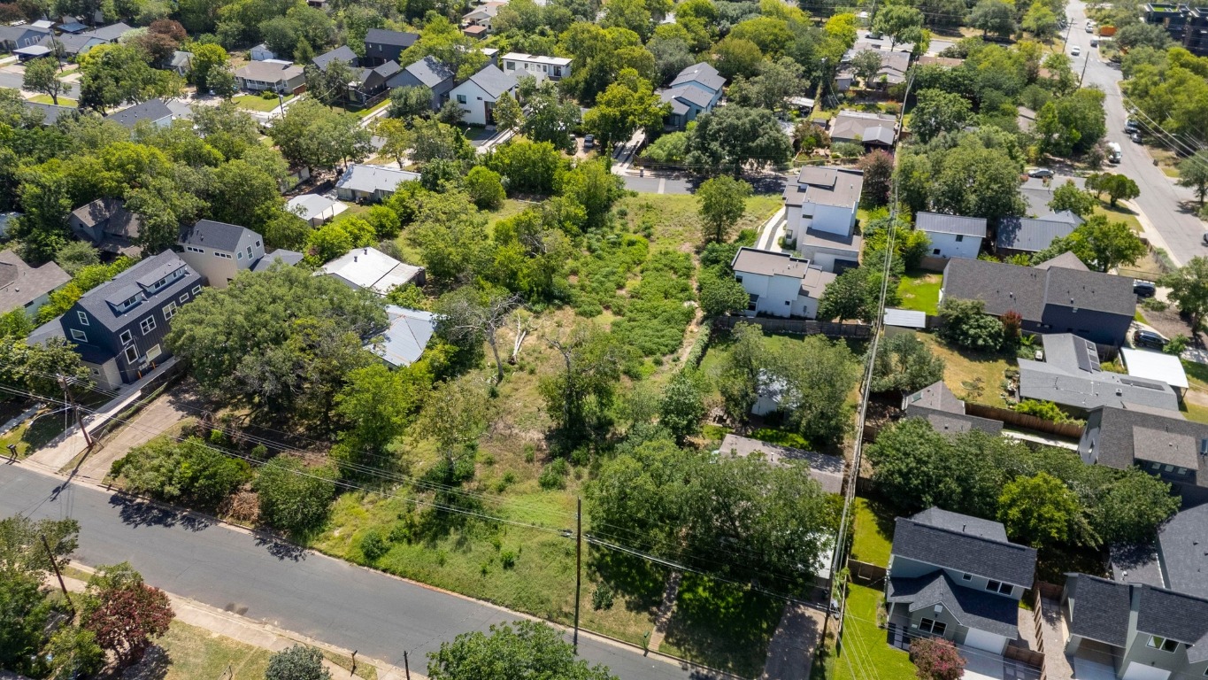 4517 South 3rd Street Austin, TX 78745 - Photo 11 of 12 an aerial view of residential houses with outdoor space and trees