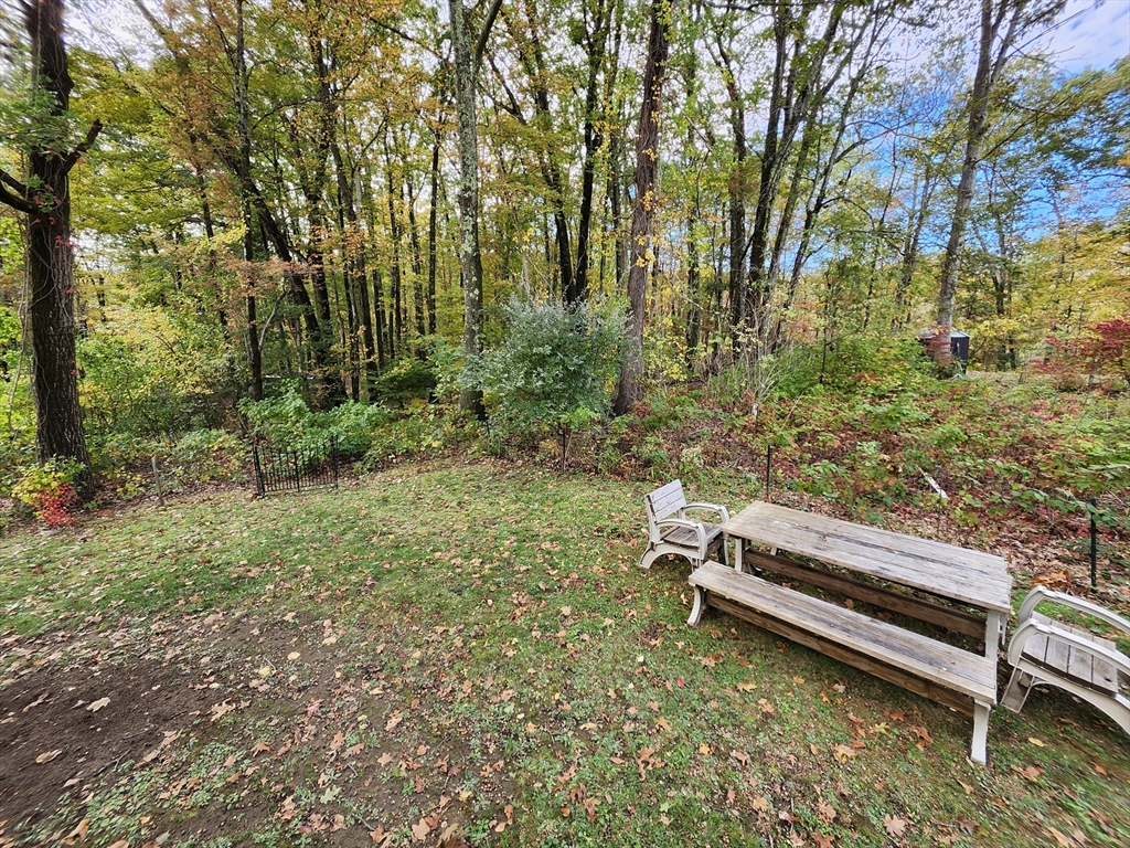 20 Carleton Road Leicester, MA 01542 - Photo 15 of 16 a backyard of a house with lots of green space