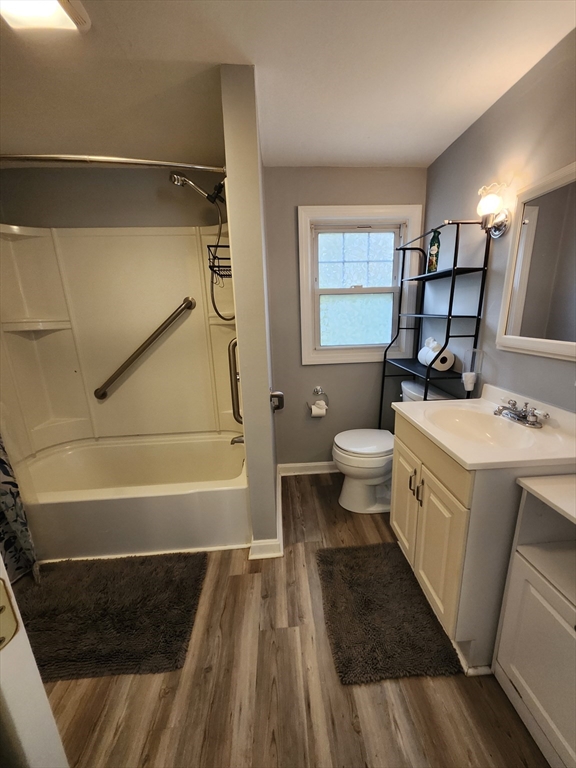 20 Carleton Road Leicester, MA 01542 - Photo 8 of 16 a bathroom with a sink a toilet and shower