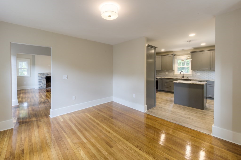 50 Mower Street Worcester, MA 01602 - Photo 15 of 38 a view of kitchen with wooden floor