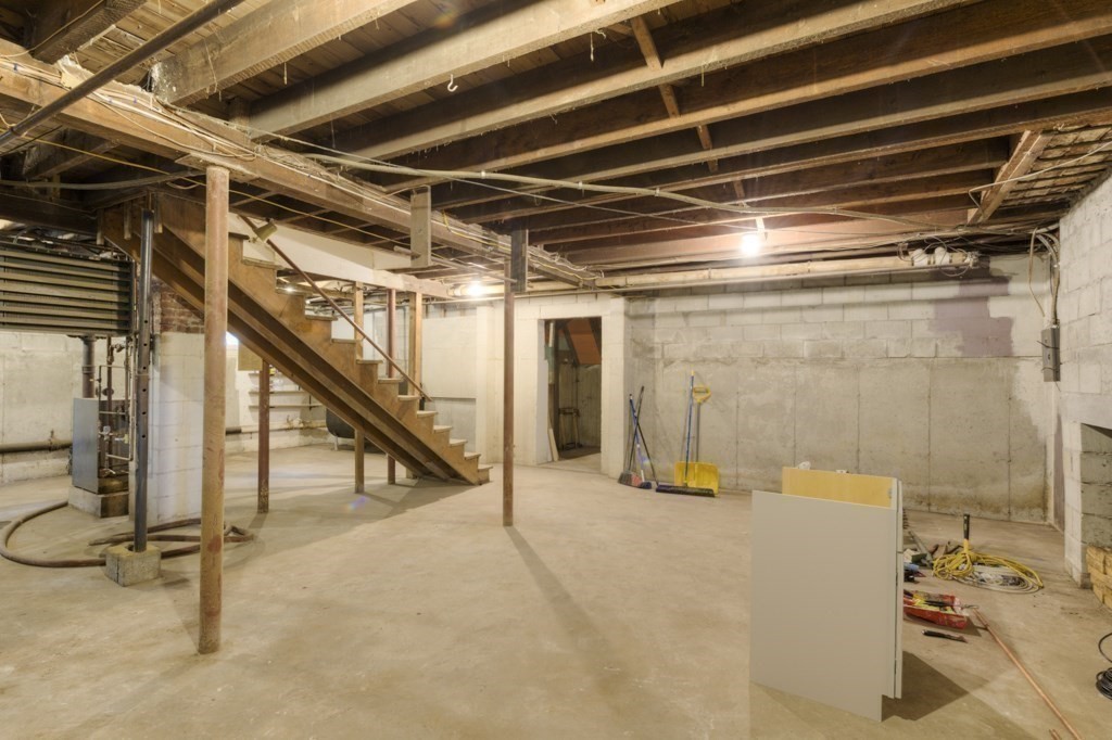 50 Mower Street Worcester, MA 01602 - Photo 29 of 38 a view of an empty room with stairs