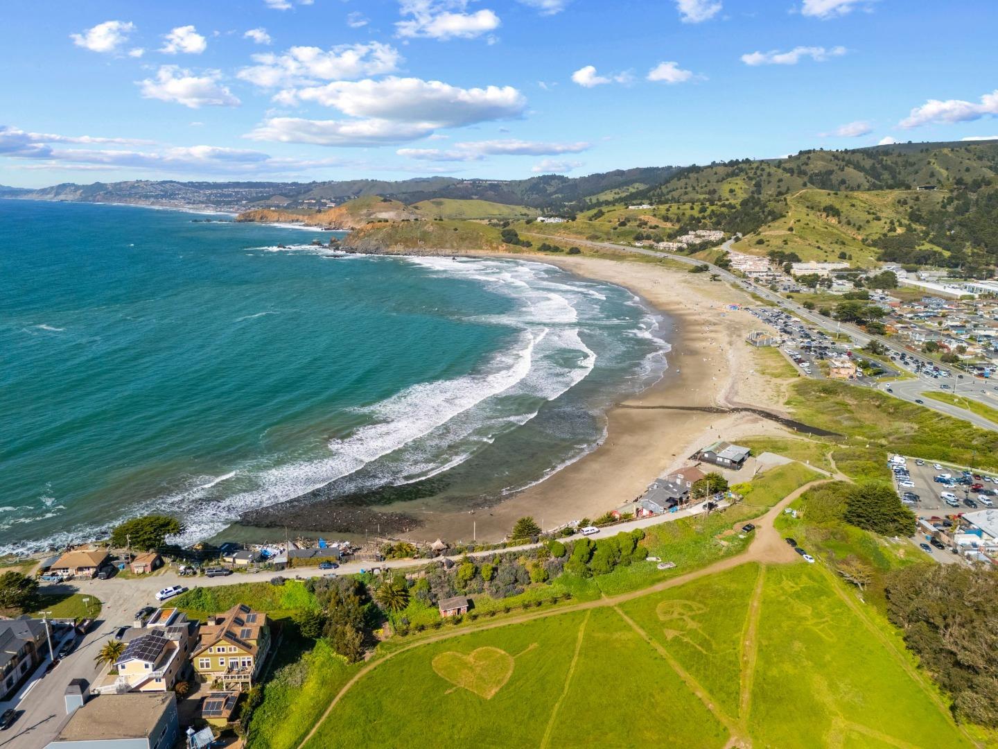 115 Stanley Avenue Pacifica, CA 94044 - Photo 45 of 61 a view of an ocean and beach