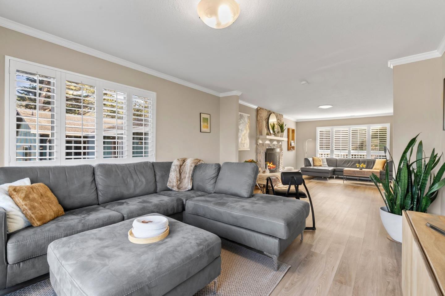 115 Stanley Avenue Pacifica, CA 94044 - Photo 8 of 61 a living room with furniture and a large window