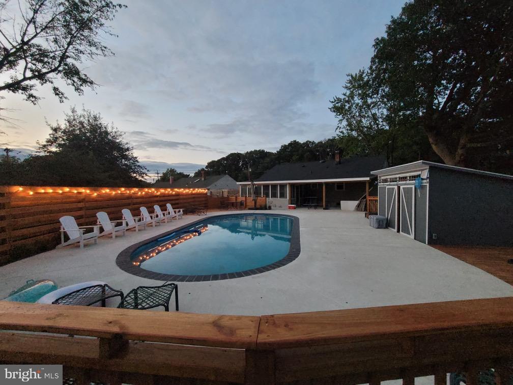 904 Geneva Avenue Delran, NJ 08075 - Photo 27 of 30 a view of a swimming pool with lounge chairs