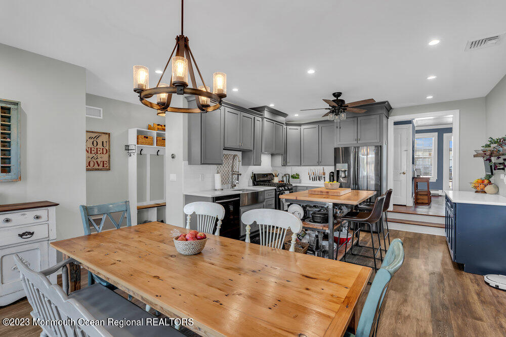 800 Wall Road Spring Lake Heights, NJ 07762 - Photo 3 of 41 a view of a dining room with furniture