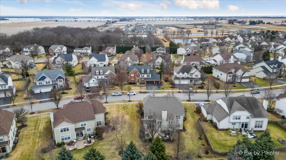 26428 Rustling Birch Way Plainfield, IL 60585 - Photo 44 of 49 an aerial view of multiple house
